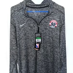 Washington Wizards quarter zip lightweight jacket